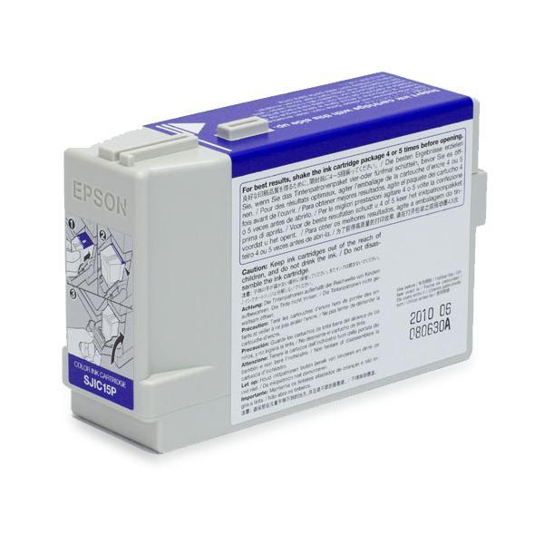 C33S020464  Epson SJIC15P(CMY): Ink cartridge for ColorWorks C3400 and TM-C610 (