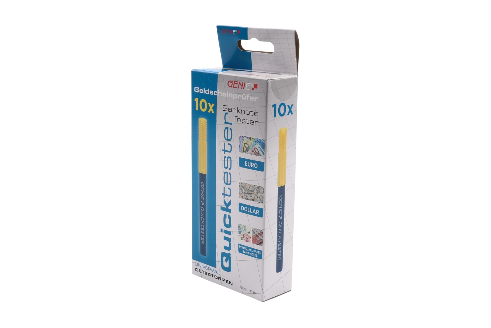 GENIE Banknote Quicktester Pack of 10 10 count (Pack of 1)