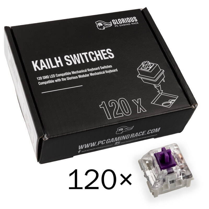 Glorious PC Gaming Race KAI-PURPLE Keyboard MX Switches 120 KAI-PURPLE