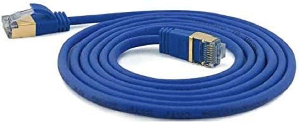 wantecWire Extra Thin Patch Cable CAT.7 Cable CAT.6 Connector SSTP Shielded Leng