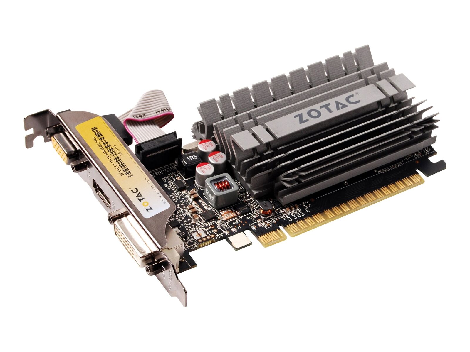 ZOTAC GeForce GT 730 Graphics card GF GT 730 4 GB DDR3 PCIe ZT-71115-20L