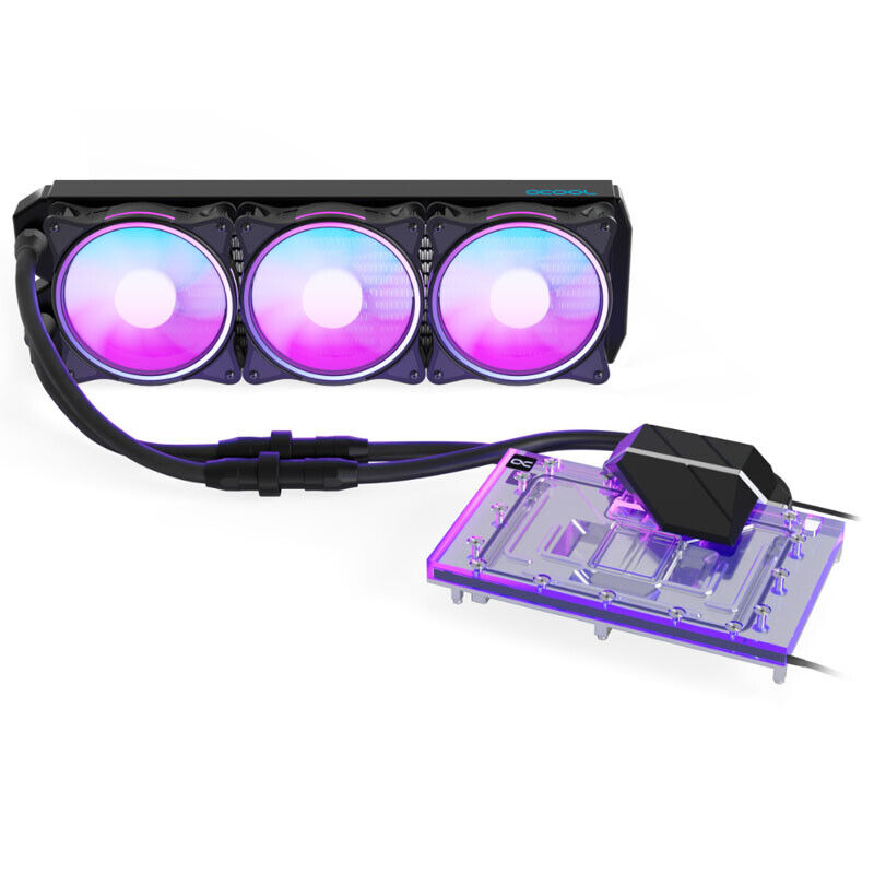 Alphacool Eiswolf 2 AIO All-in-one liquid cooler 12 cm 119.8 m³/h 14485