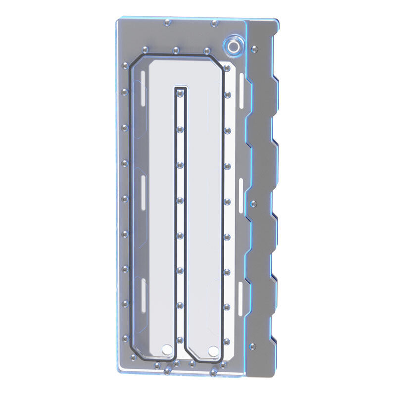 Singularity Computers Wraith 2.0 Elite Distro Plate silber SC-WRAITH-ELITE-SL