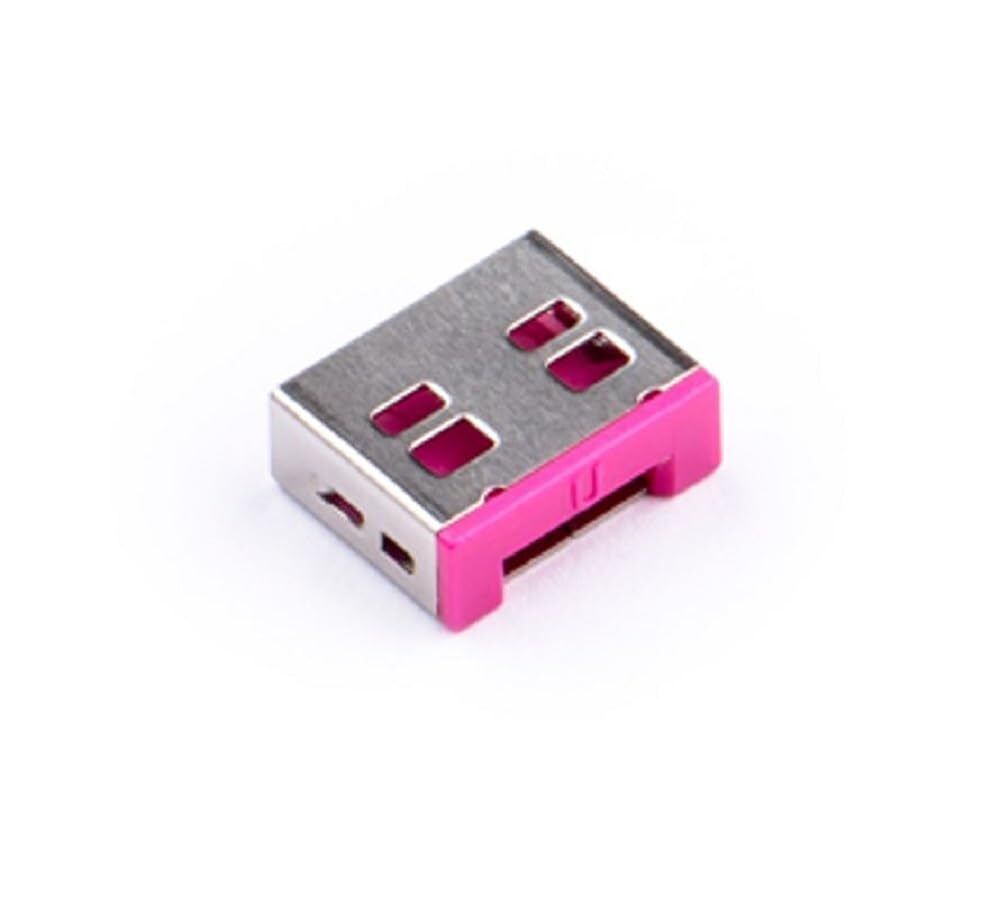 SmartKeeper Essential / 10 x USB A Port Blockers/Pink 10 Pieces Pink
