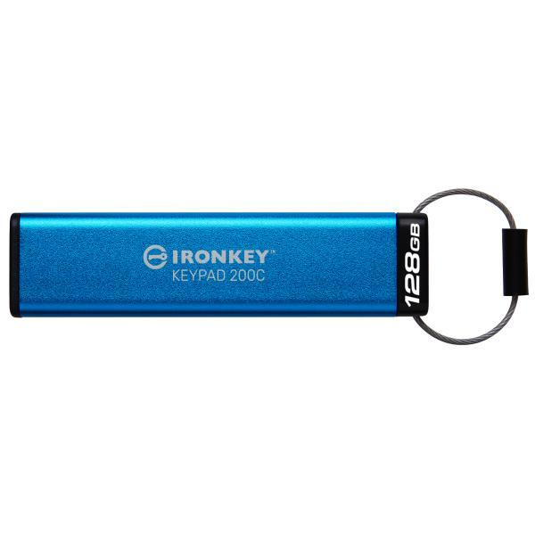 Kingston Technology Kingston Technology Ironkey Keypad 200c UsB-C Da 128 Gb, Fip