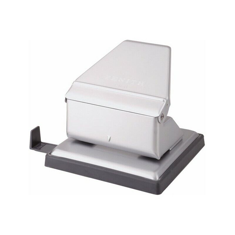 Perforatore carta a 2 Fori - passo 8 - Max 15 Fg. Con guida in ABS ZENITH 788