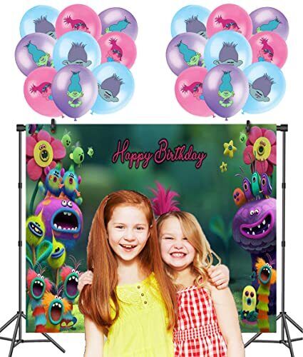 Decorazioni Compleanno Trolls Palloncini Feste Compleanni Trolls (N5N)