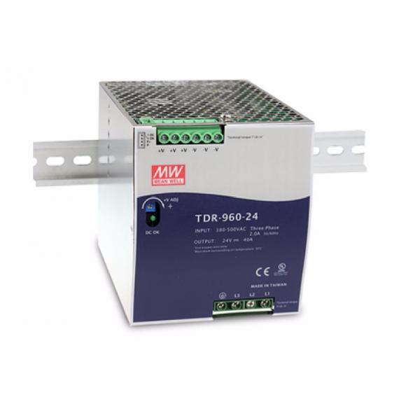 Mean Well Mean Well TdR-960-24 Alimentatore Per Computer 960 W Blu, Metallico T_
