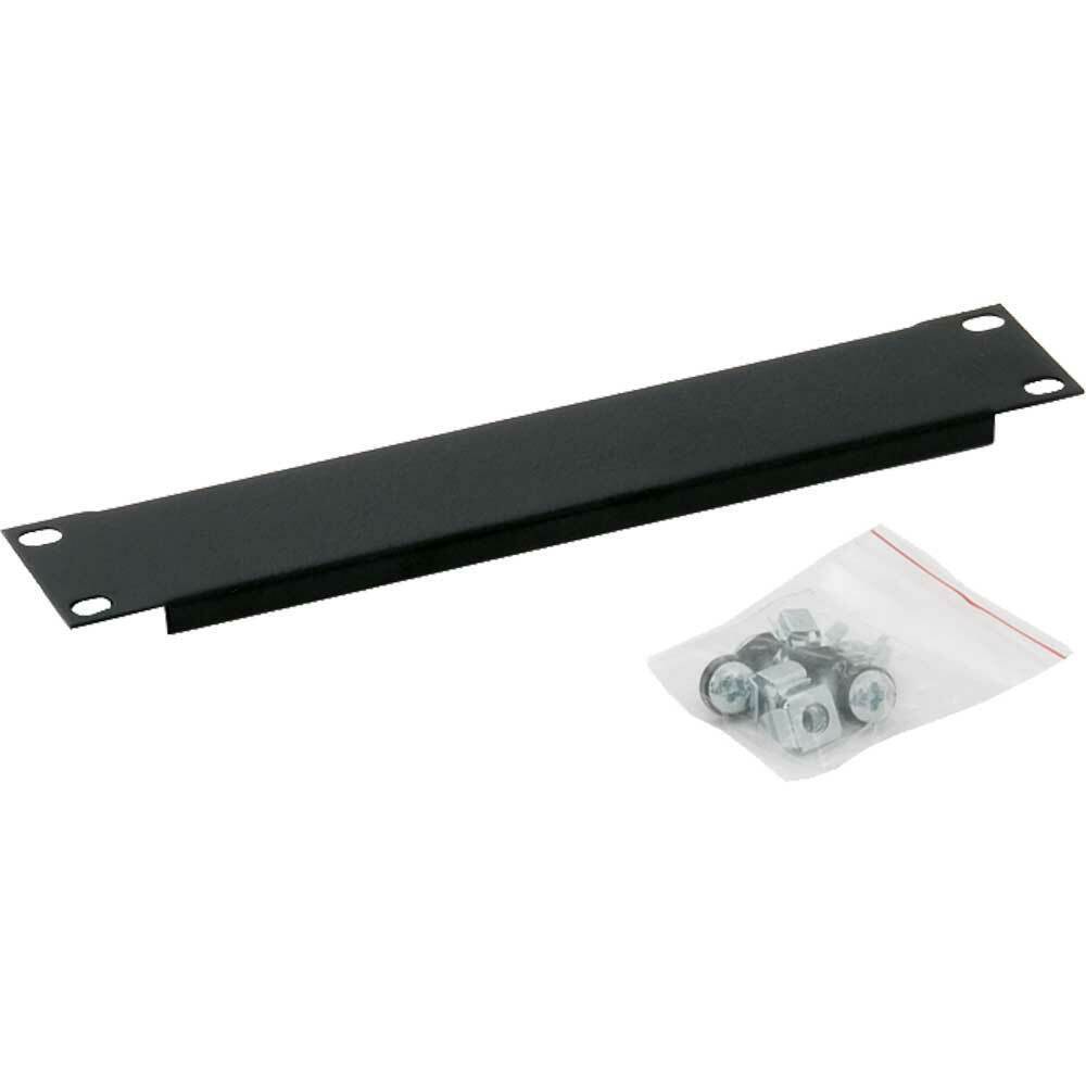 INL Pannello cieco Rack 10" altezza 1U, nero (Triton RAB-ZP-X01-C1)