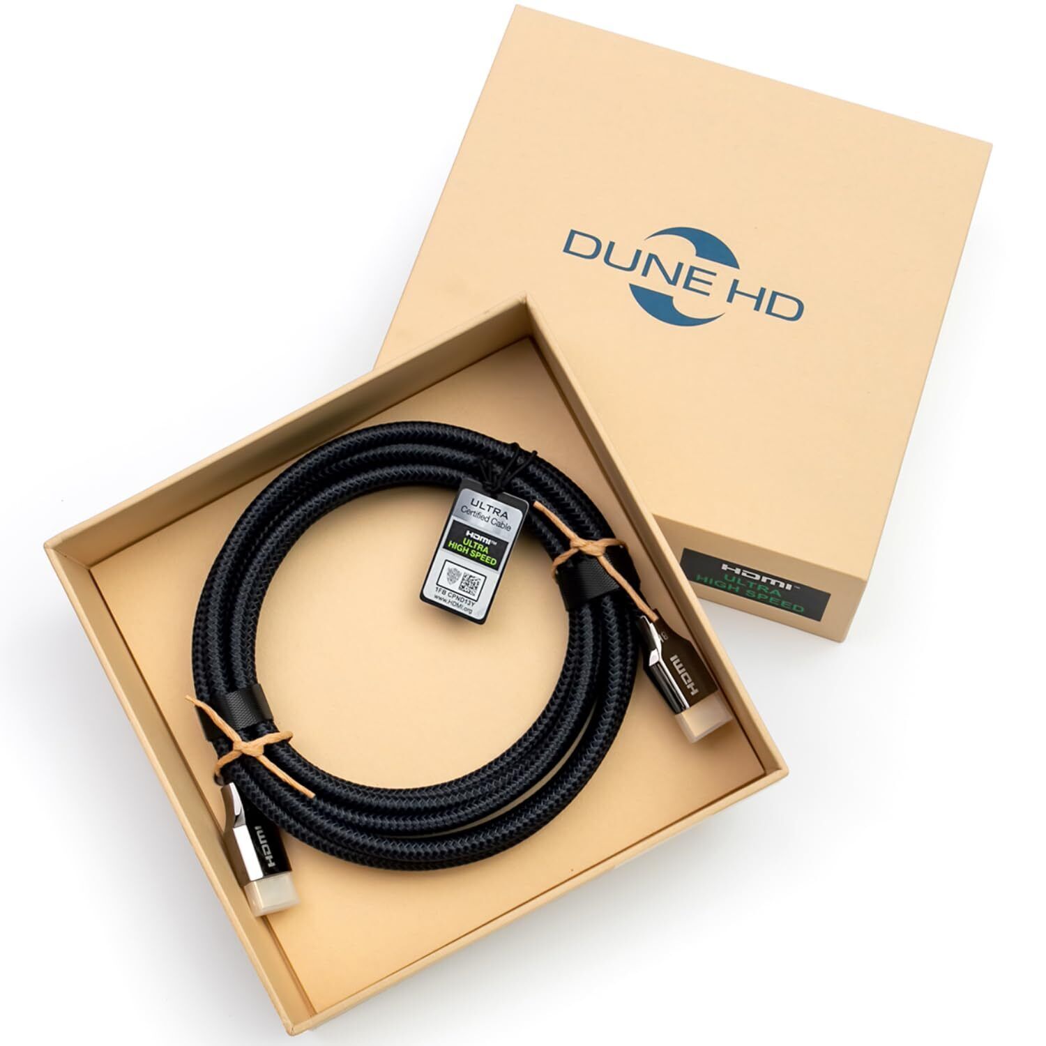 Dune Hd Cavo HDMI 2.1a ad Alta Velocità Certificato con 48Gbps | 10K, 8K (n6y)