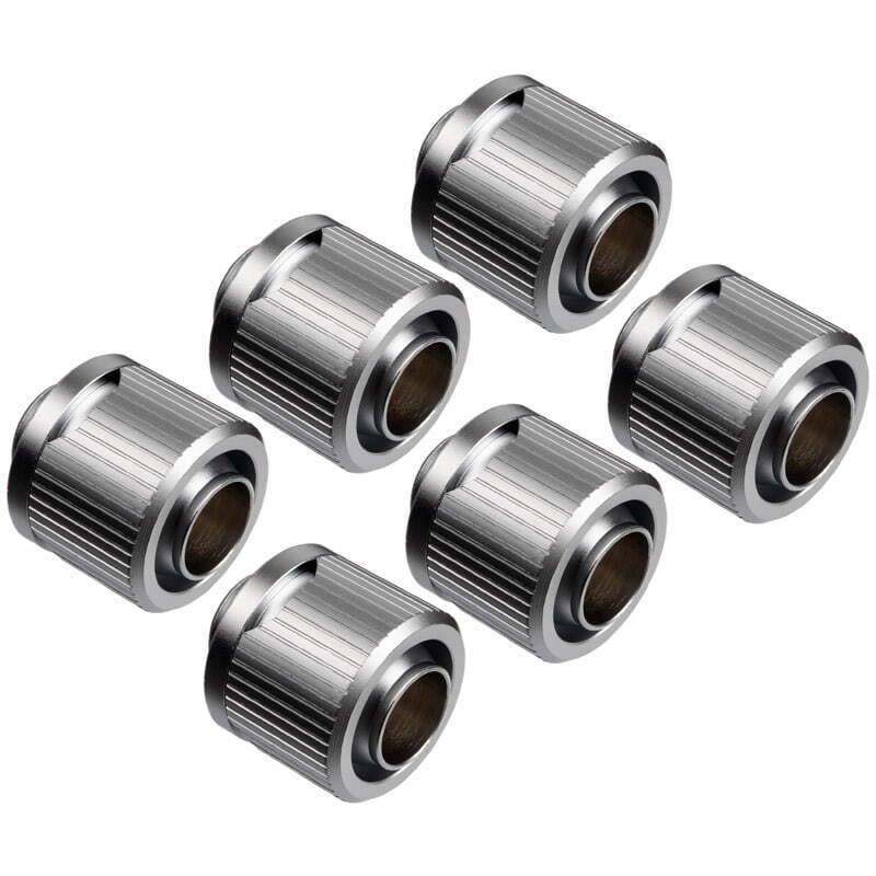 EK Water Blocks 3831109824559 Fittings Brass Titanium 1/4" 3831109824559