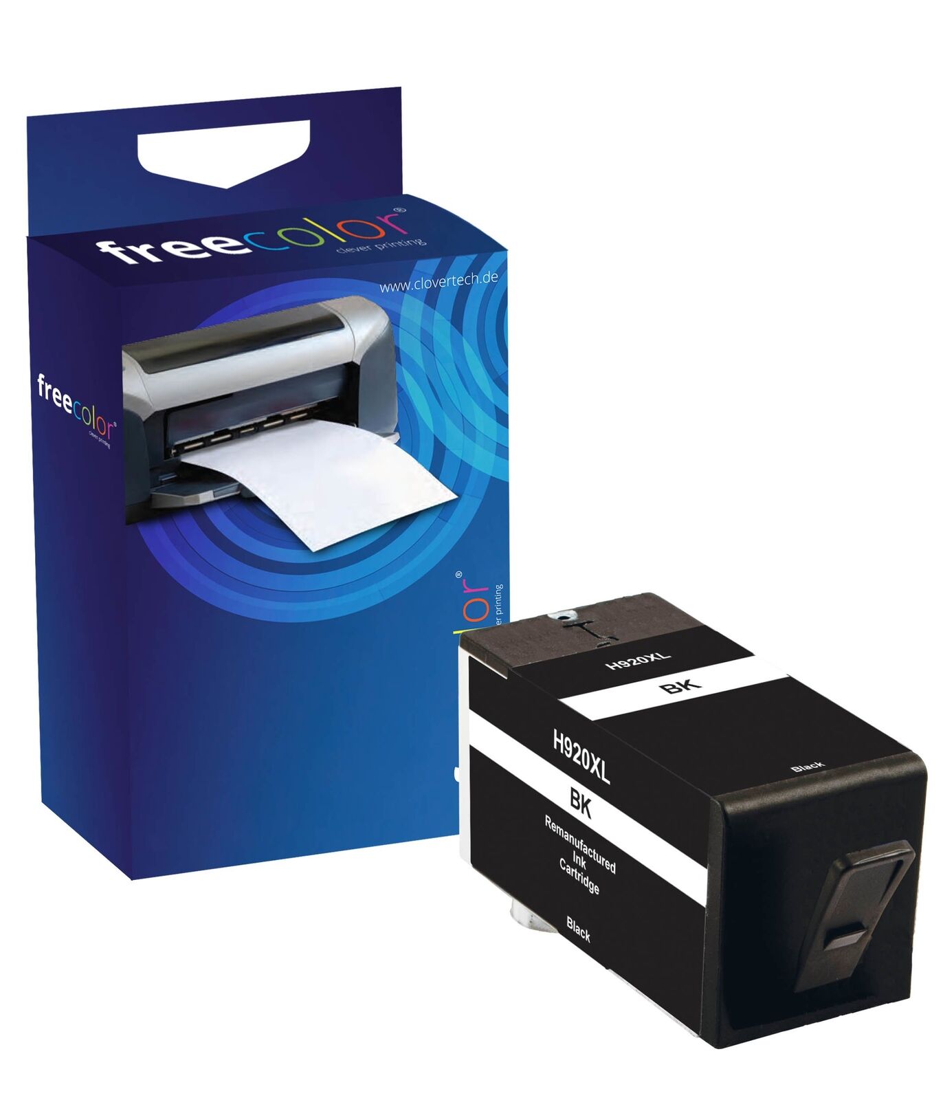 Freecolor HP75AE-INK-FRC ink cartridge - ink cartridges (Black, OfficeJet 7000,