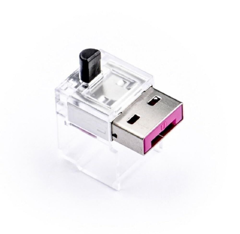 SmartKeeper Essential / 12 x LAN Cable Locks without Lock Key Basic/Pink