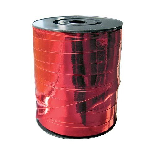 Nastro per Regali 6870 Brizzolari - 10 mm x 250 m - 00237307 (Rosso Metallizzato