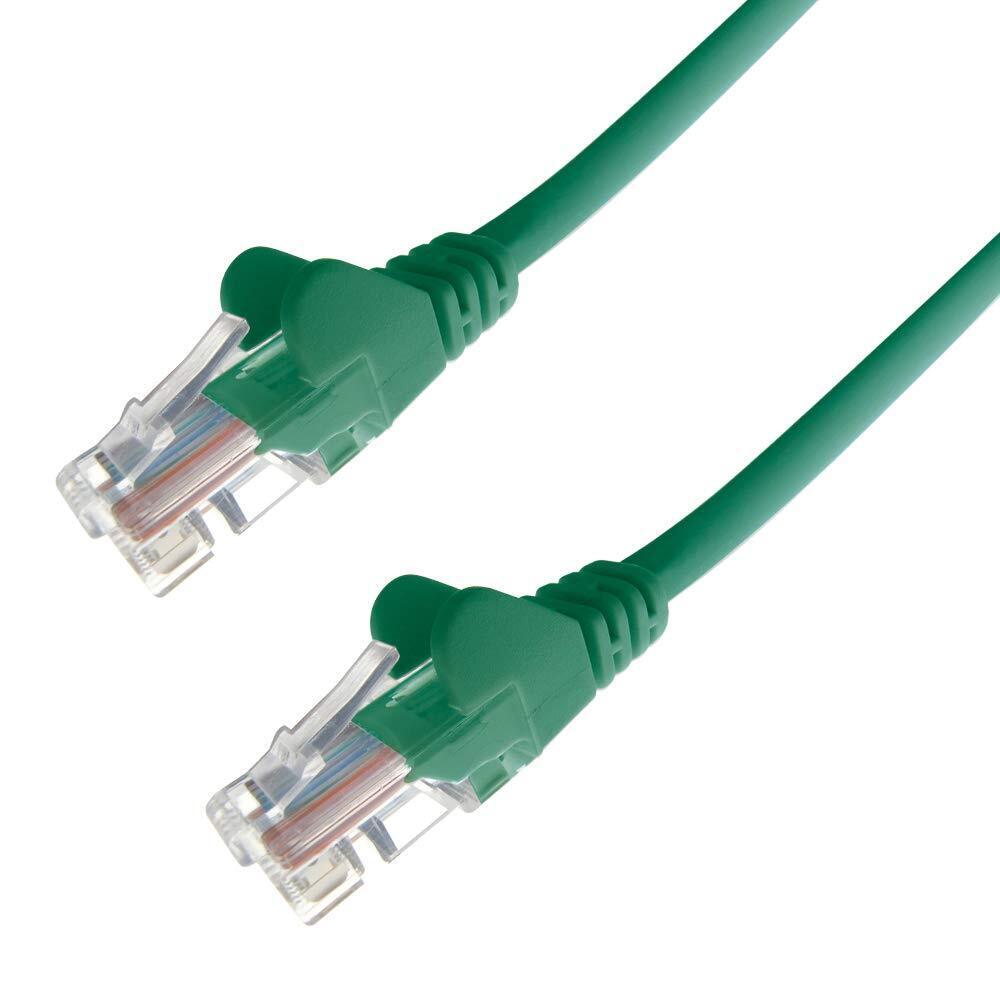 Group Gear 31-0020GN 2 m RJ45 UTP CAT 6 24AWG LS0H Stranded Flush Moulded Snagle