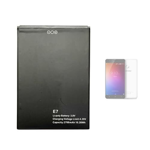 Aousavo BV E7 E7S batteria di ricambio compatibile con Blackview E7 E7S (v4K)