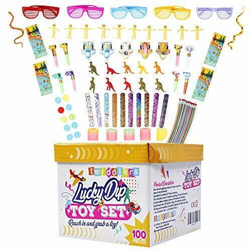 100 Giocattoli Assortiti | Regalini Fine Festa Bambini | Ideale Pignatta, (W5C)
