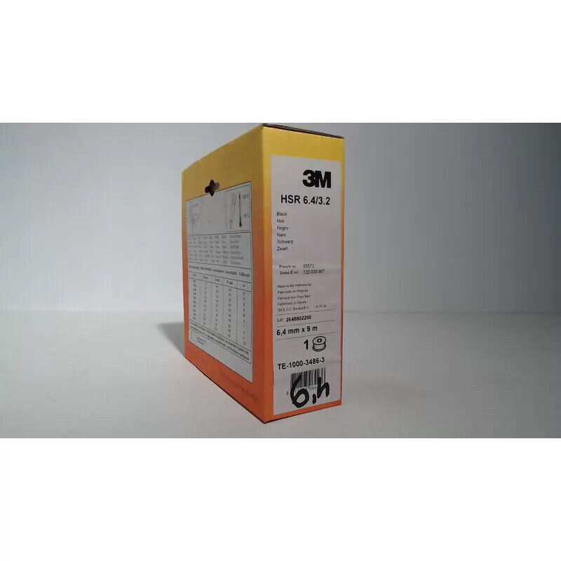 3m te100034863 hsr-64//3 2 nero guaina termorestringente in poliolef