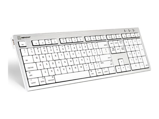 LogicKeyboard Alba Slimline Keyboard Mac USB QWERTY UK SKB-CWMU-UK