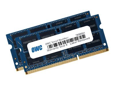 Other World Computing DDR3 kit 16 GB: 2 x 8 GB SO-DIMM OWC1867DDR3S16P