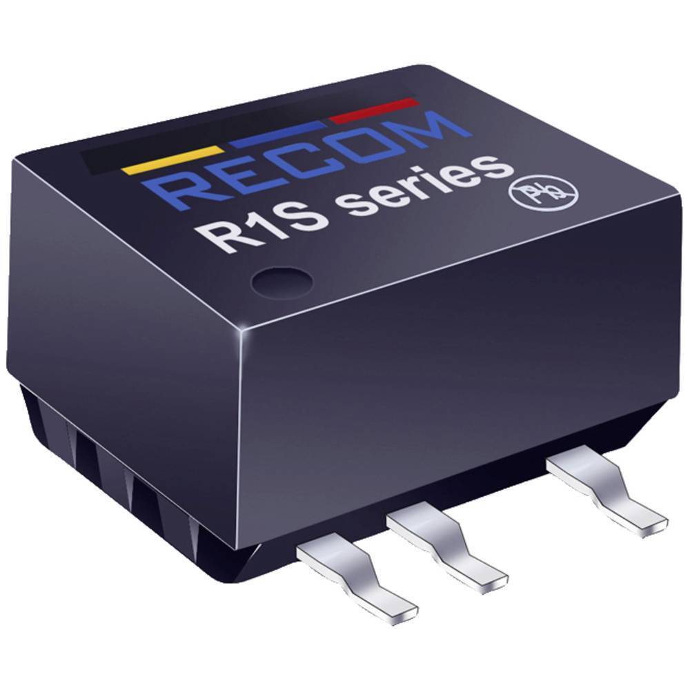 RECOM R1S-3.33.3-R Convertitore DC/DC 3.3 V 3.30 V 0.303 A 1 W Num. uscite: 1 x
