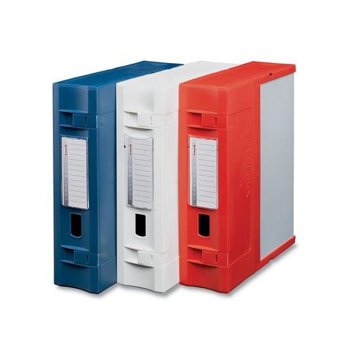 Scatola Archivio Combi Box E600 Fellowes - Dorso 9 - 29,8x36,2 cm - E600BI (Bian
