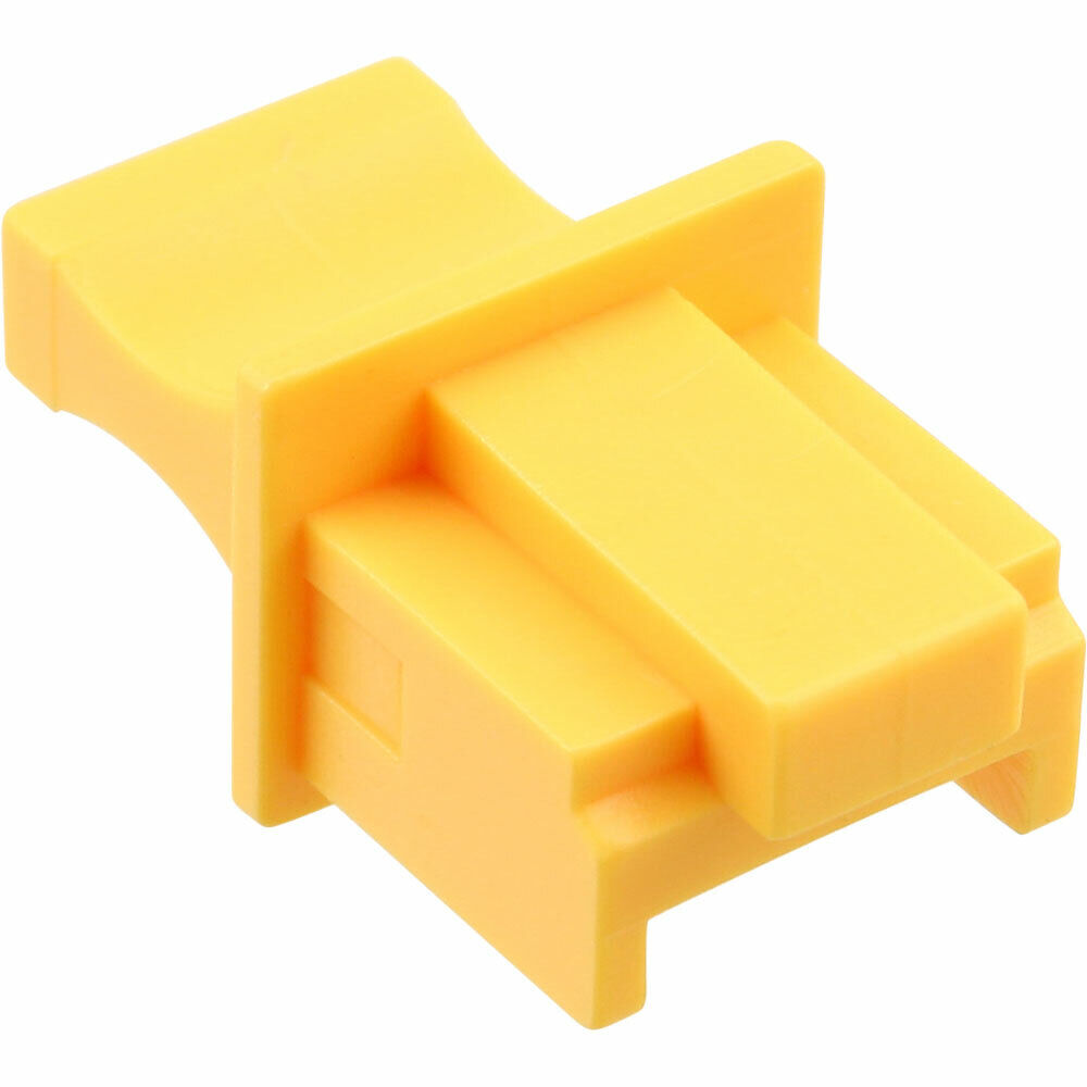 INL InLine® Antipolvere LAN RJ45 & ISDN femmina, giallo, 100pz, tappi chiusura