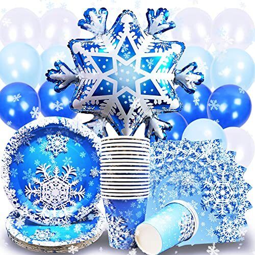 Set di Stoviglie per Feste, per Feste di Compleanno, Feste, Baby Shower, (Q1A)