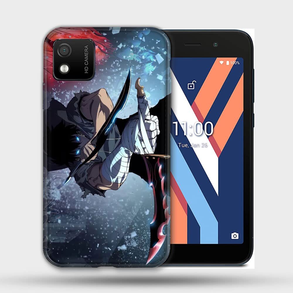 Cover per Wiko Y52 Manga Solo Leveling Sung Epee (s1d)