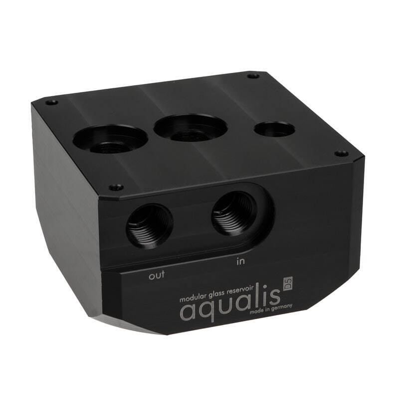 Aqua Liquid cooling system pump adapter Pump adapter for D5 pumps for 41095