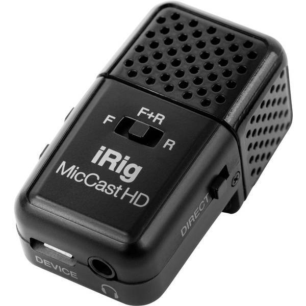 IK Multimedia IP-IRIG-CASTHD-IN  iRig Mic Cast HD a clip Lavalier Microfono port