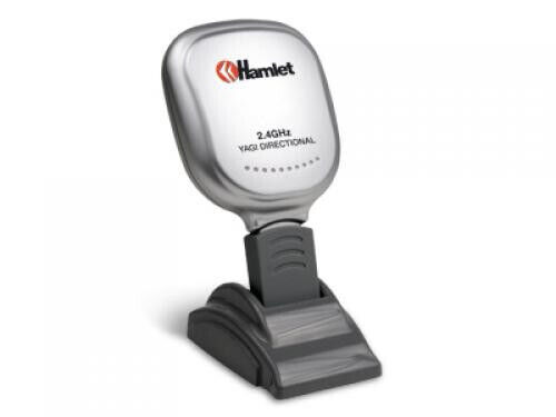 HAMLET HNWA060D - ANTENNA DIREZIONALE 2.4GHZ 6DBI INDOOR DESKTOP WIRELESS WI-FI