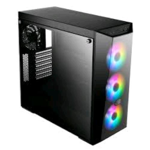 COOLER MASTER MASTERBOX LITE 5 ARGB MIDI TOWER ATX IN VETRO TEMPERATO NERO