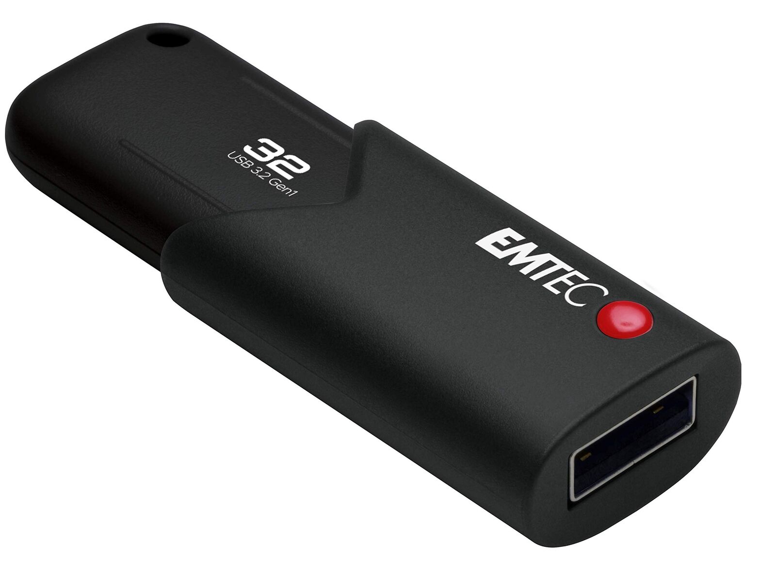 Emtec Click Secure B120 USB 3.2 Flash Drive 32 GB - Encryption software AES 256