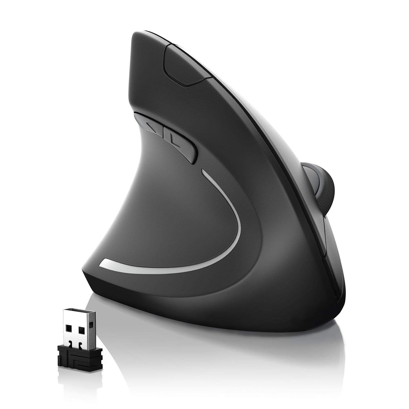 CSL - Mouse Verticale Wireless per Mancini - Modello CSL TM137U Ottico - 6 Ta...