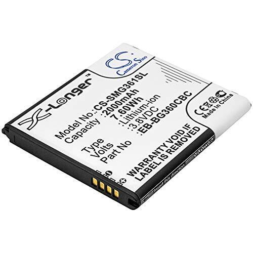 TECHTEK batterie compatibile con [Samsung] Galaxy Core Prime, Galaxy Core (q5Y)