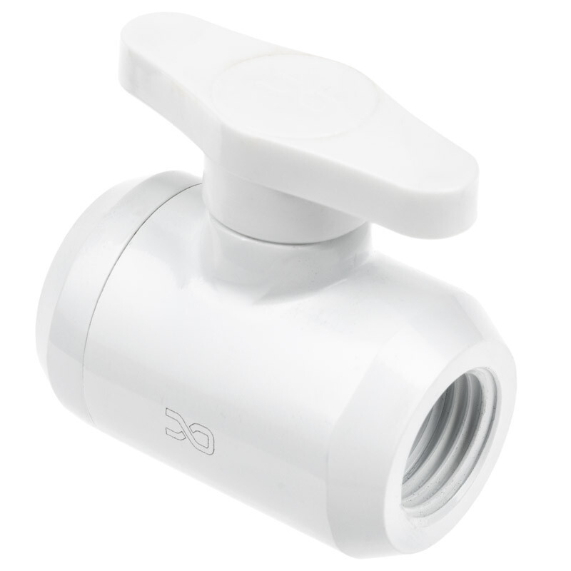 Alphacool Eiszapfen 2 Wege Kugelhahn G1/4 white  Altri Tipo 17630
