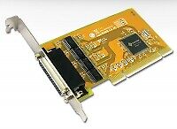 Sunix IO PCI 4x Seriell FPro&LPro SER5056A-B Interface Card PCI PCI SER5056A-B