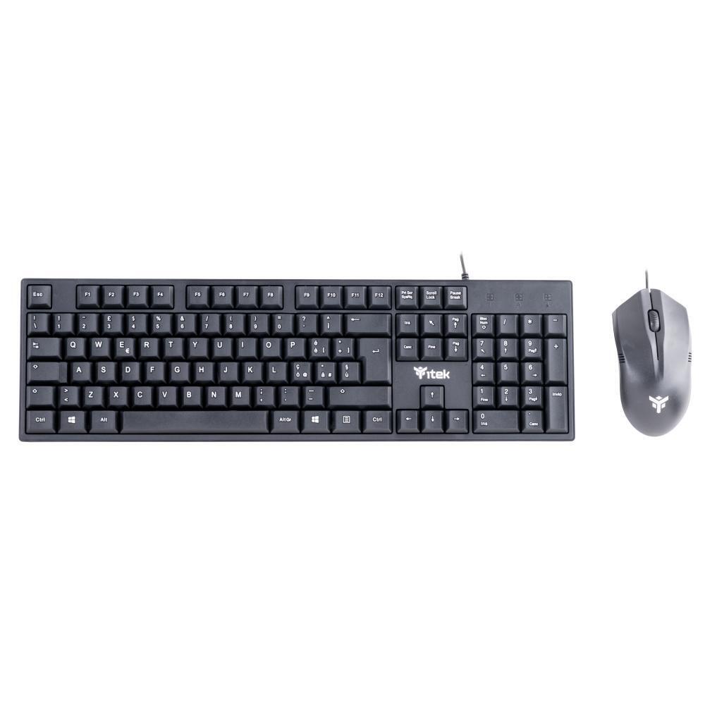 Itek Combo S22 - Tastiera e Mouse USB Retail