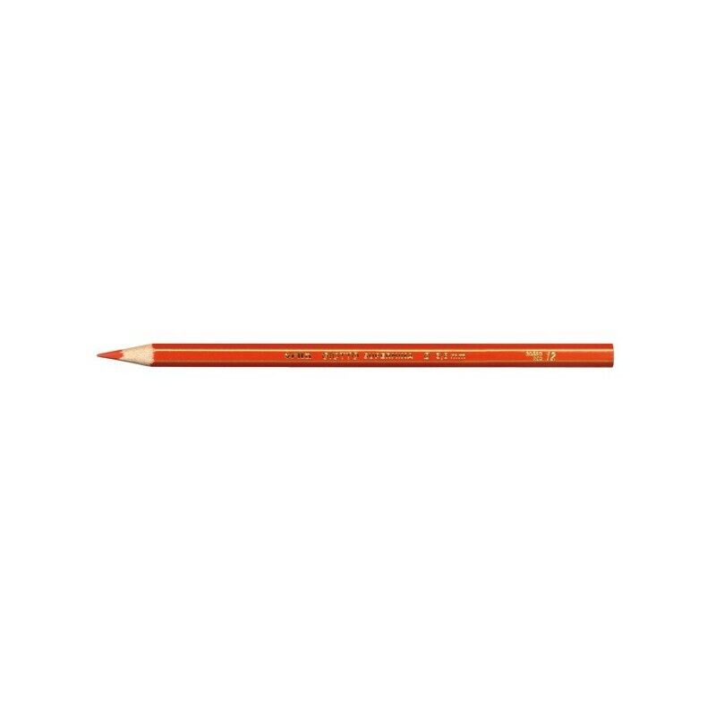 Pastello Supermina Monocolore FLUO ARANCIO 52 GIOTTO (12 Pz). Pastello esagonale