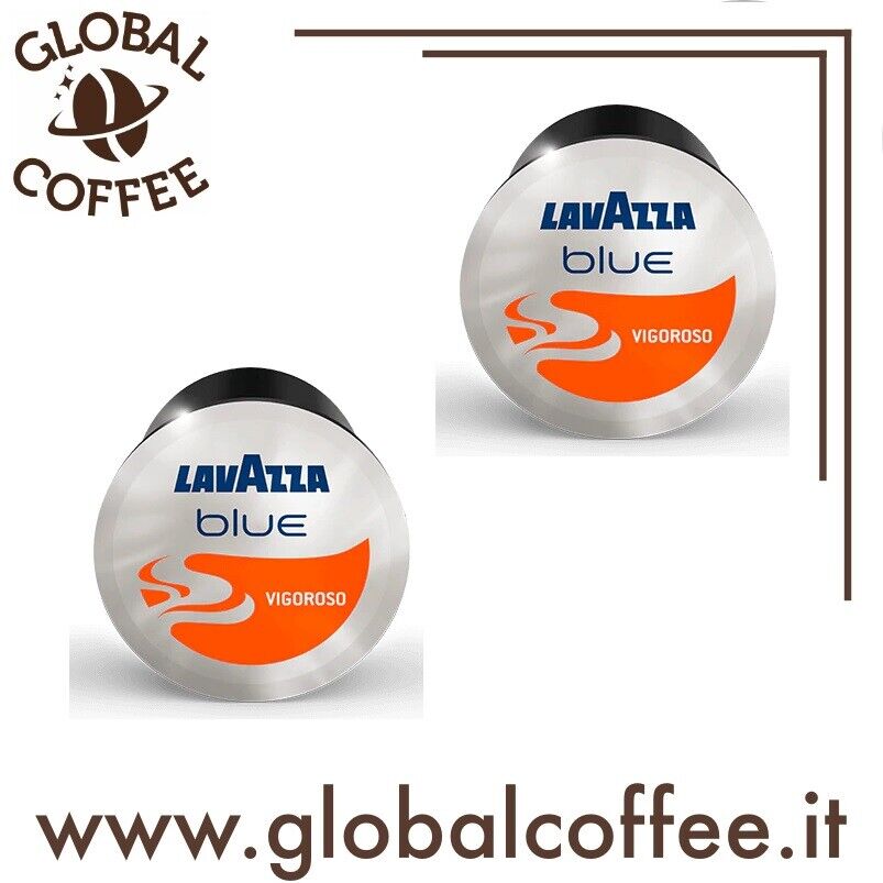 200 CAPSULE CAFFE' VIGOROSO LAVAZZA BLUE ORIGINALI E FRESCHE CIALDE Offerta