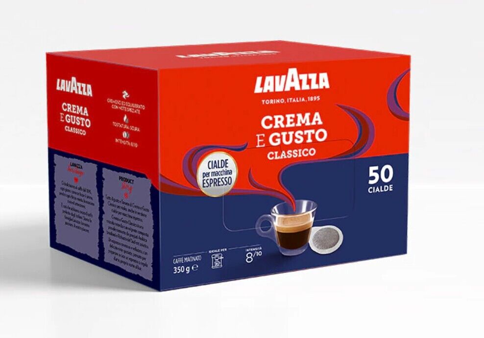 Lavazza Crema e Gusto Classico Cialde caffè 50 pz