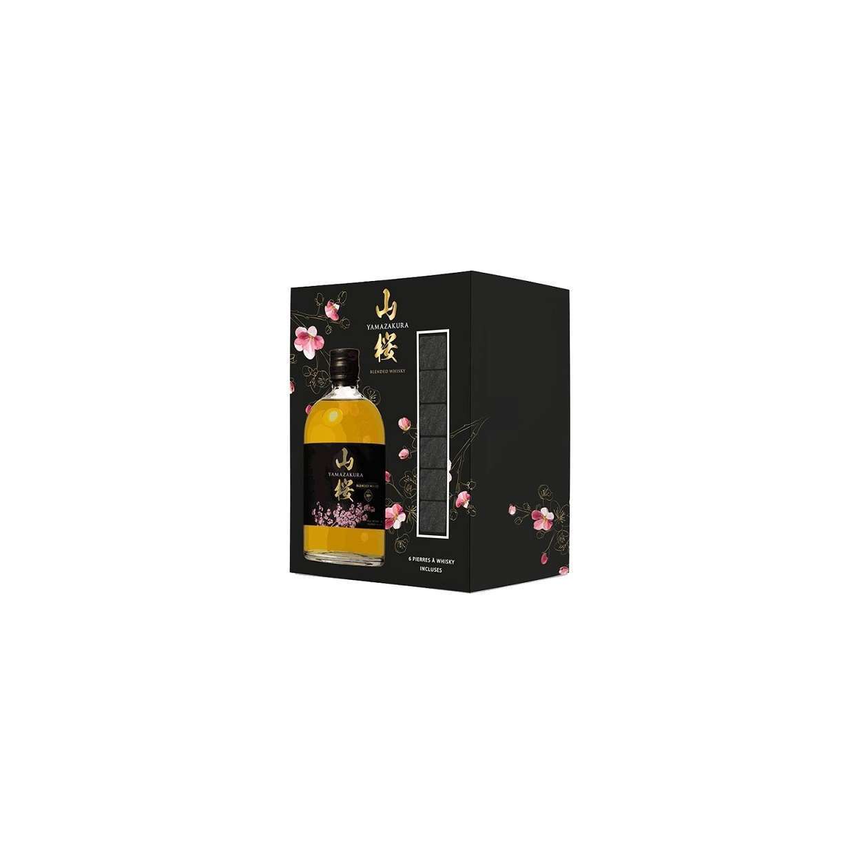 Whisky Yamazakura Blended Kit con 6 pietre refrigeranti Sasanokawa Shuzo