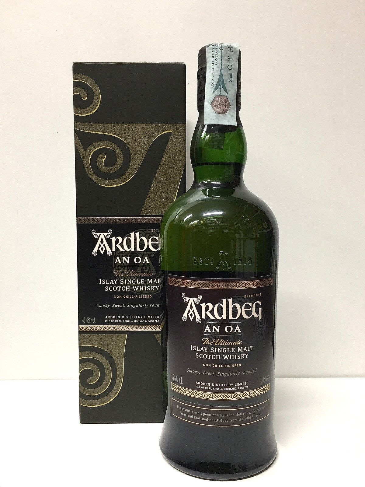 Ardbeg AN OA The Ultimate 70 cl 46.6% vol  con box