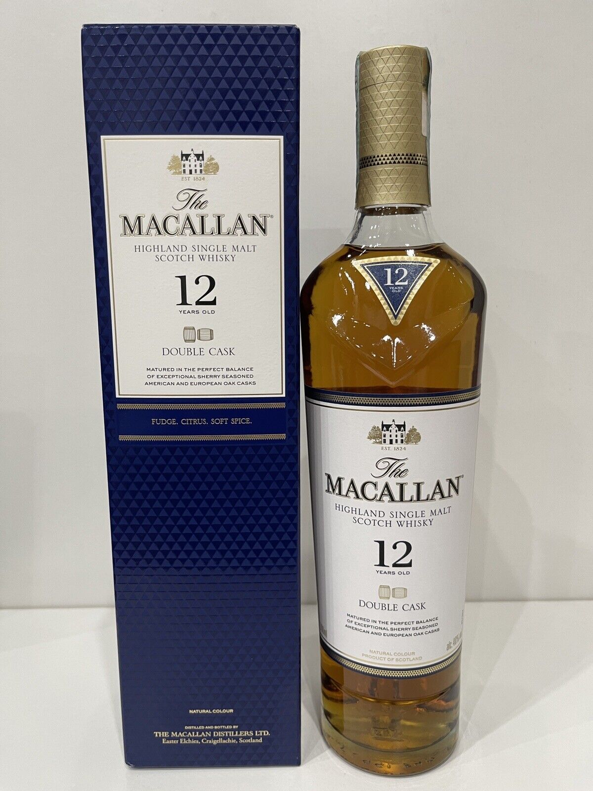 Macallan 12yo Double Cask Highland Single Malt Scotch Whisky 70cl 40% Vol