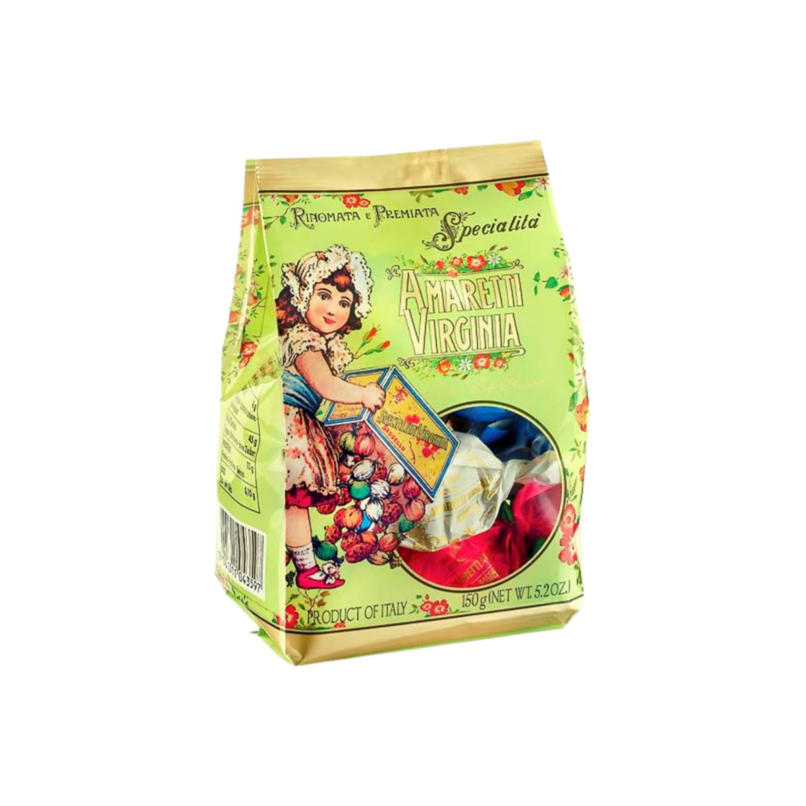 Amaretti Morbidi Amaretti Virginia Assortiti Incartati Singolarmente 150 g