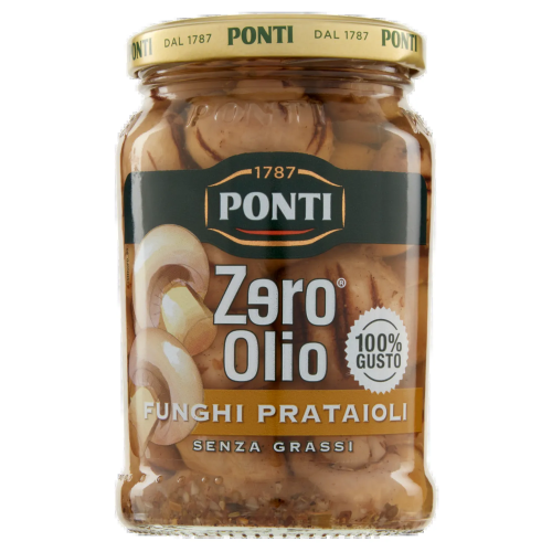 Ponti Zero Olio Funghi Prataioli 300gr