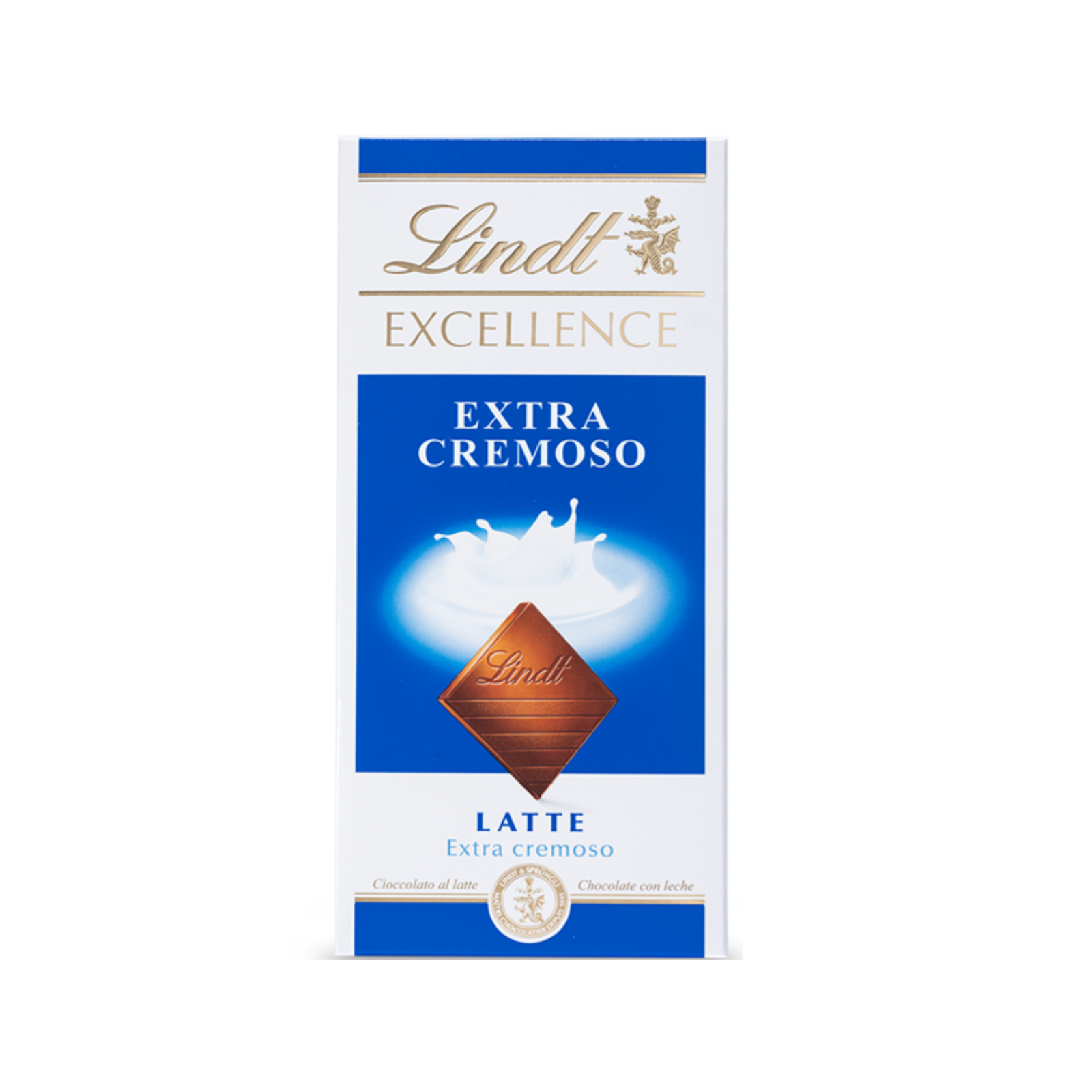 Tavoletta Cioccolato Lindt Excellence Latte Extra Cremoso 100 g