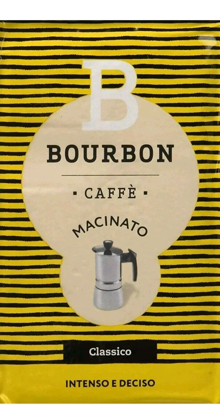 2,5 KG LAVAZZA BOURBON CLASSICO CAFFE' MACINATO ESPRESSO GUSTO DECISO 10X250