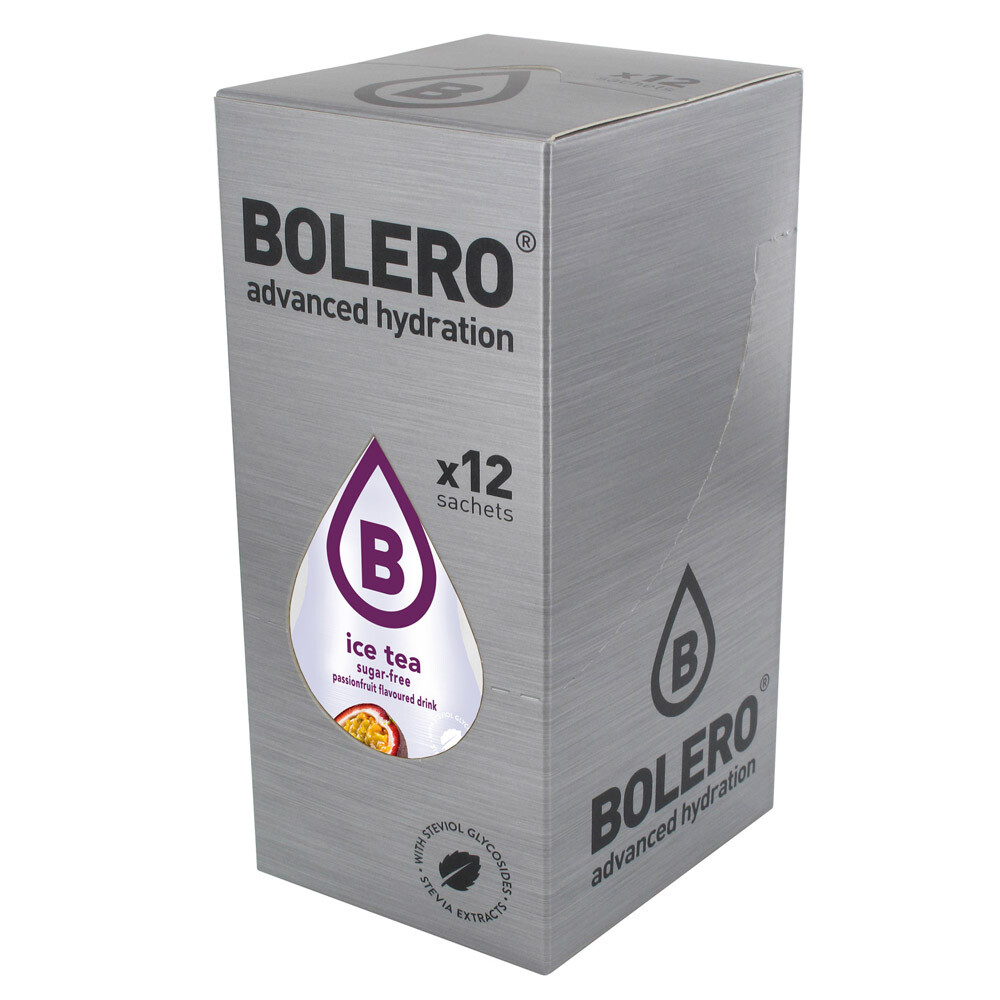 BOLERO bustine 9g - ICE TEA PASSION FRUIT - conf 12